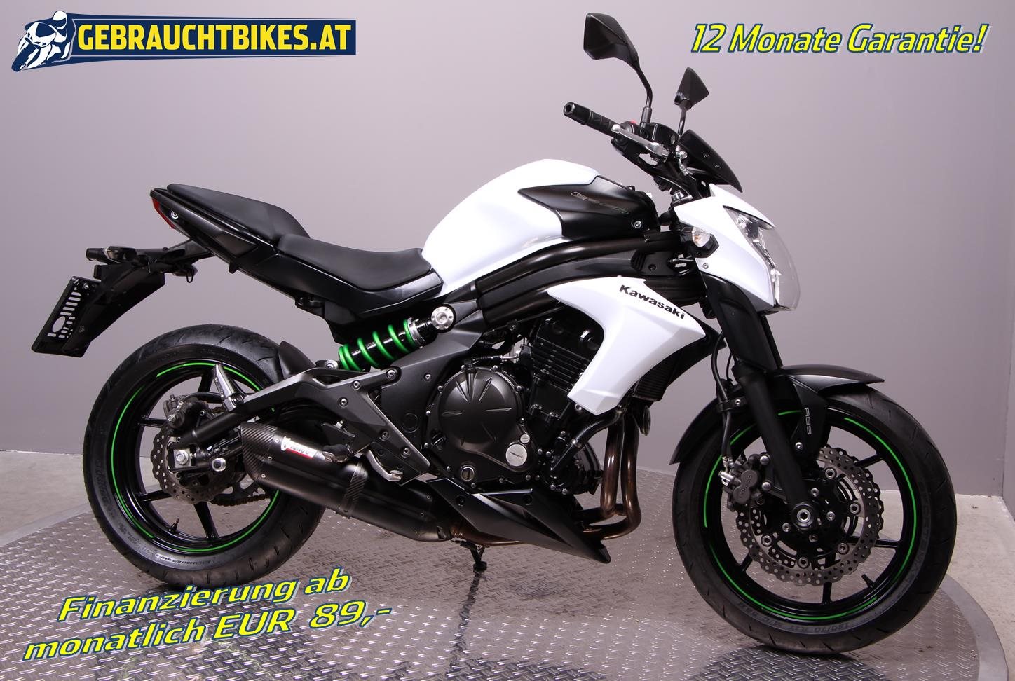 Kawasaki ER-6n Motorrad, gebraucht
