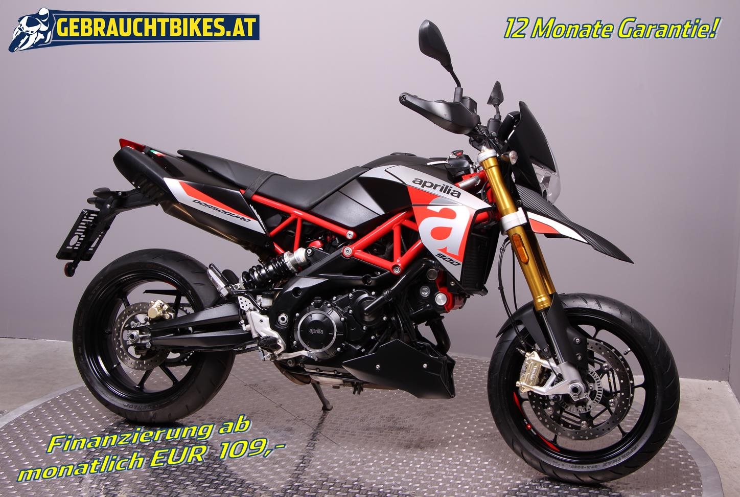 Aprilia Dorsoduro 900 Motorrad, gebraucht