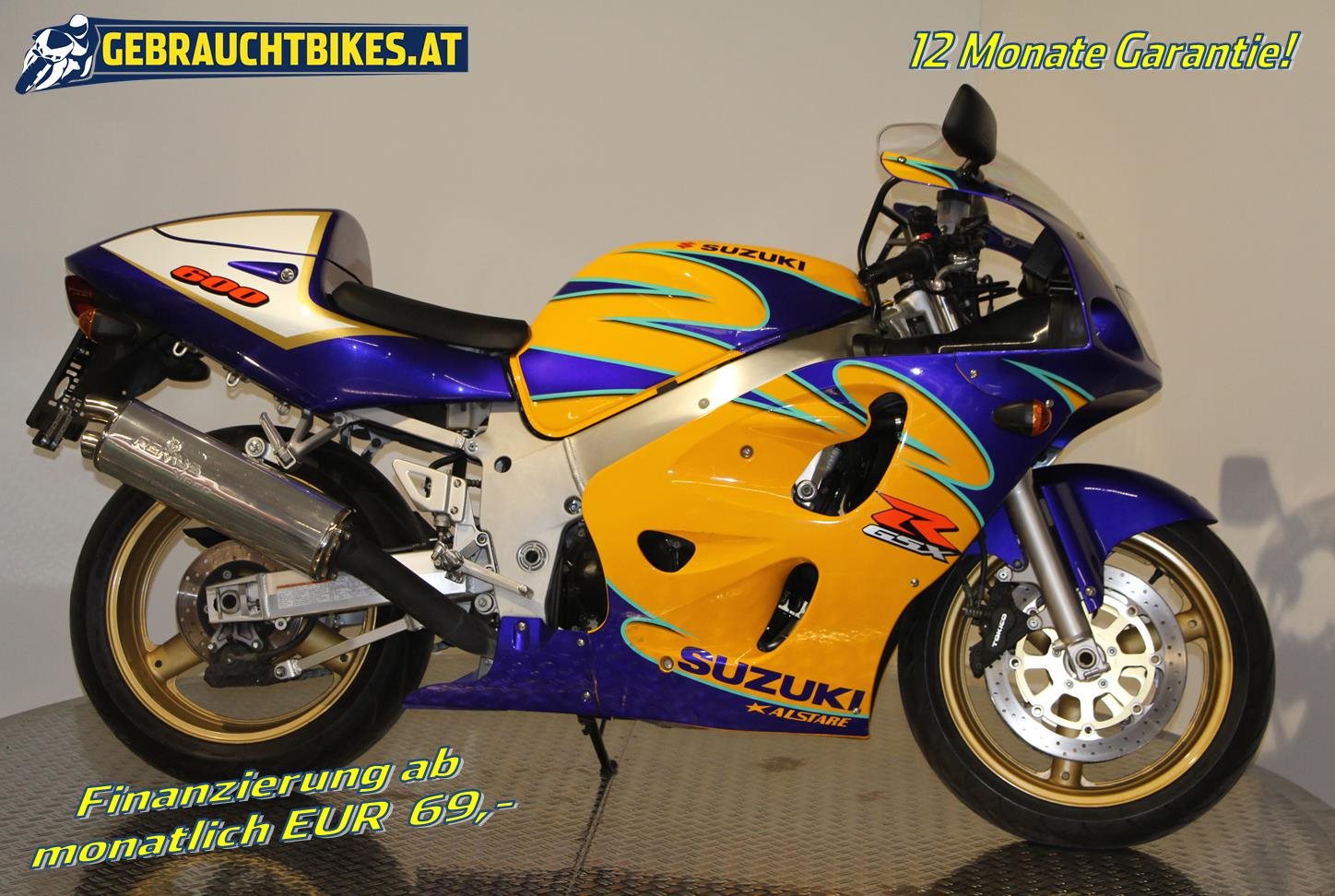 Suzuki GSX-R 600 Motorrad, gebraucht