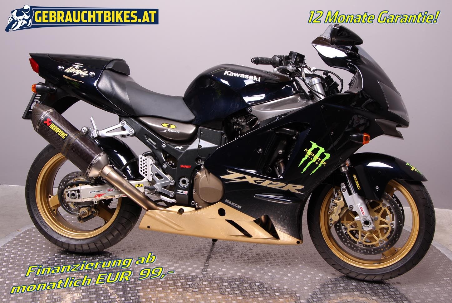 Kawasaki ZX-12R Ninja Motorrad, gebraucht