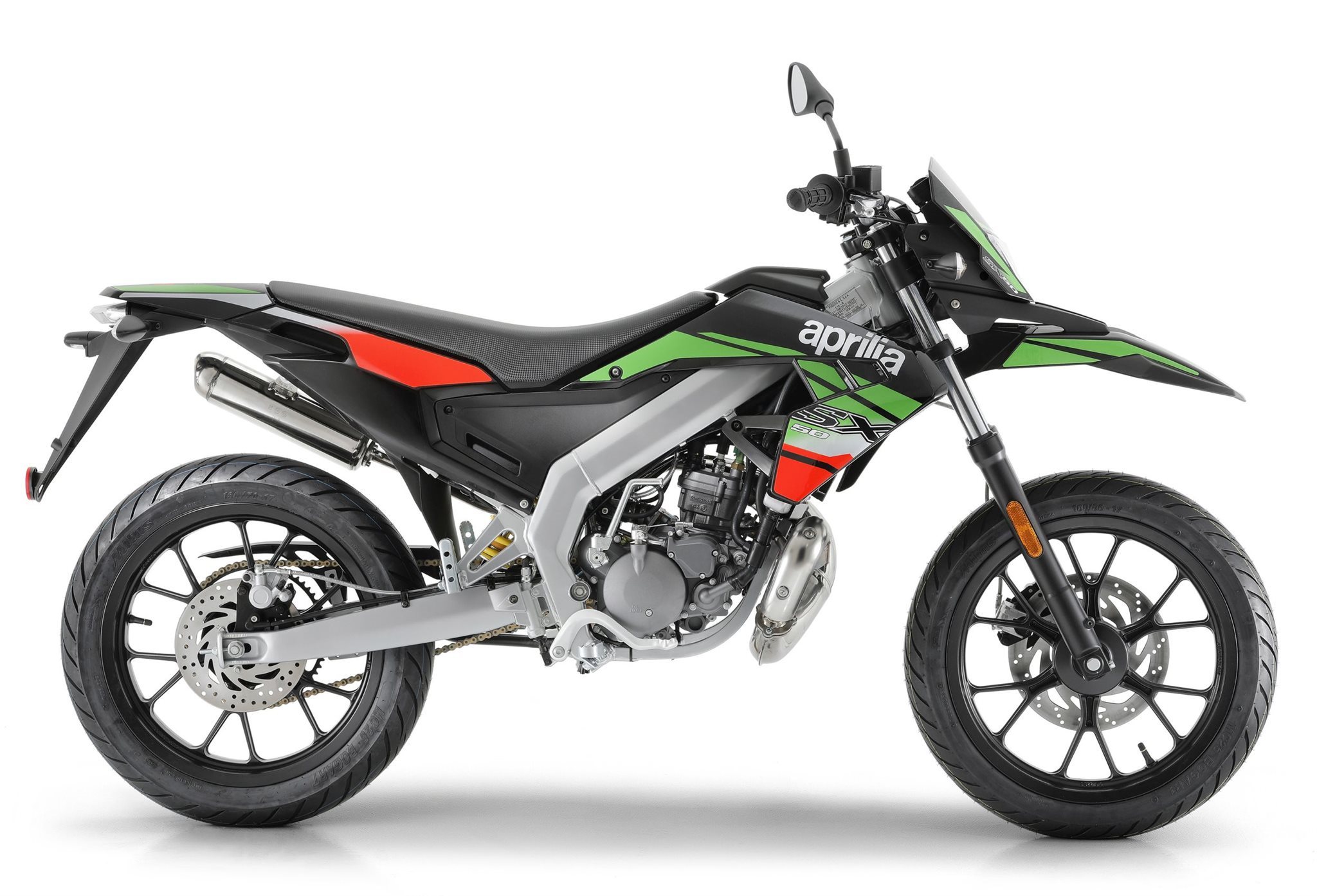 Aprilia SX 50 Supermoto Motorrad, gebraucht