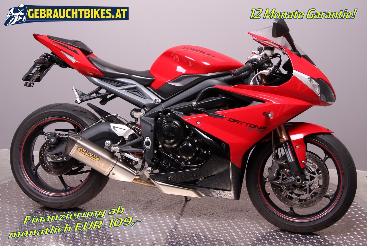 Triumph Daytona 675 Motorrad, gebraucht