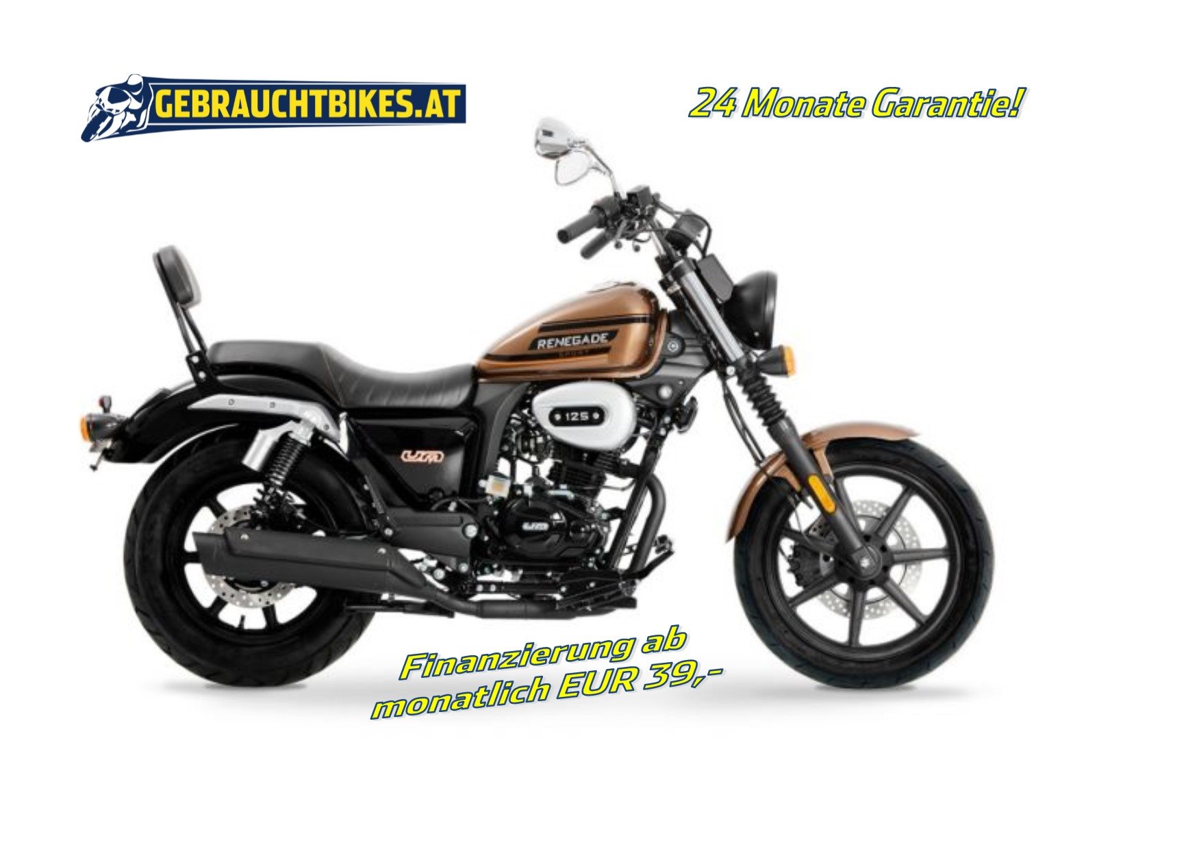 United Motors UM Renegade Sport 125 Motorrad, neu