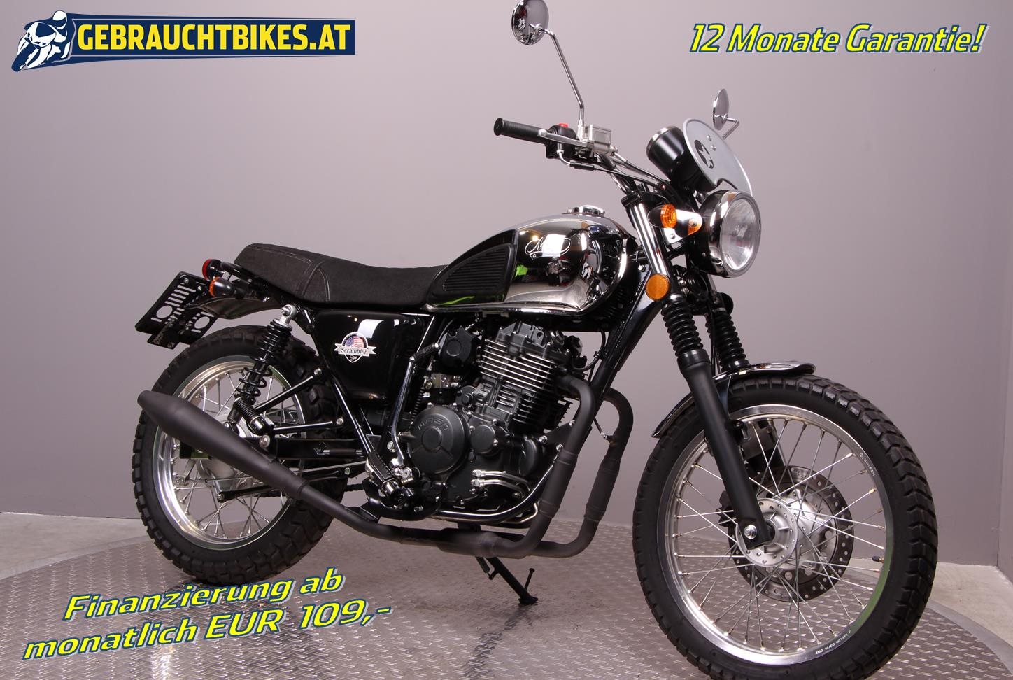 Mash Scrambler 400 Motorrad, gebraucht