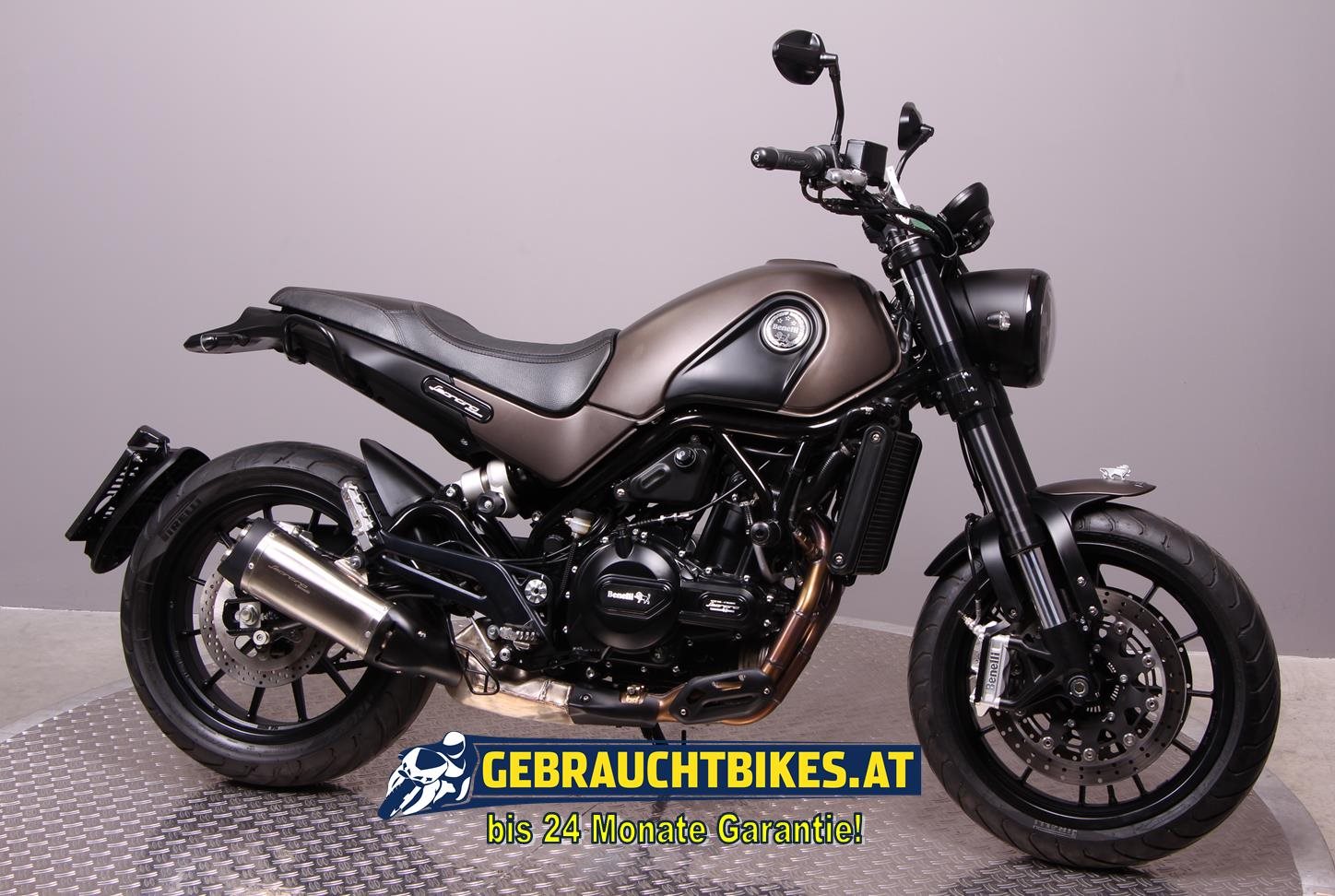 Benelli Leoncino 500 Motorrad, gebraucht