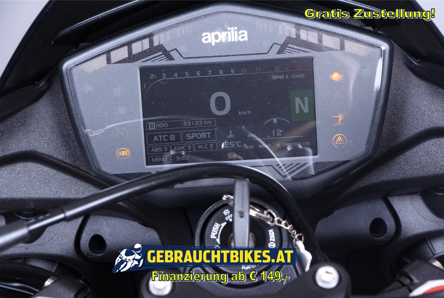 Aprilia Tuono V4 1100 RR Motorrad, gebraucht