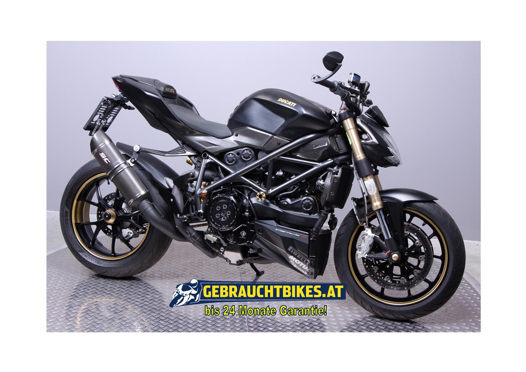 Ducati Streetfighter 848 Motorrad, gebraucht