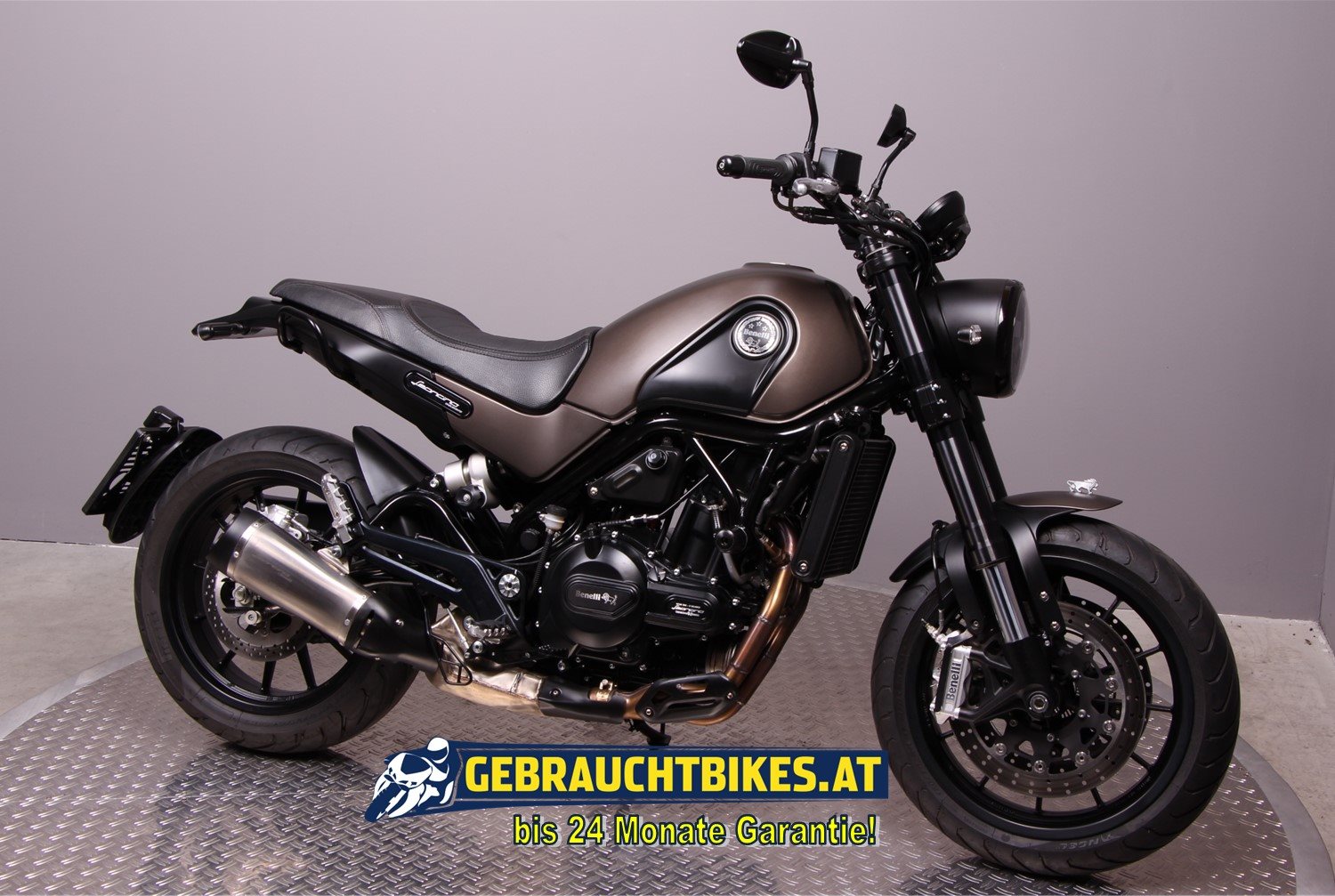 Benelli Leoncino 500 Motorrad, gebraucht