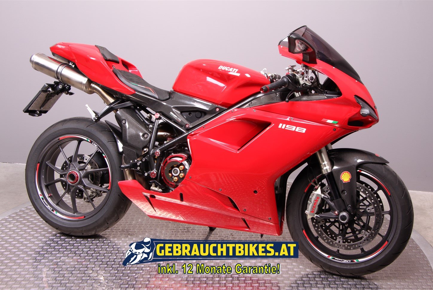 Ducati 1198 Motorrad, gebraucht