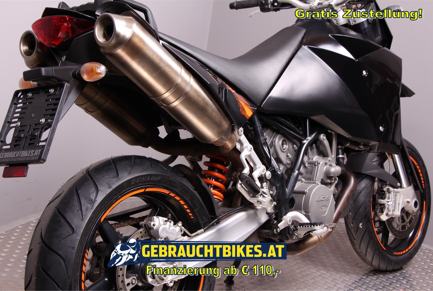 KTM 950 Supermoto Motorrad, gebraucht