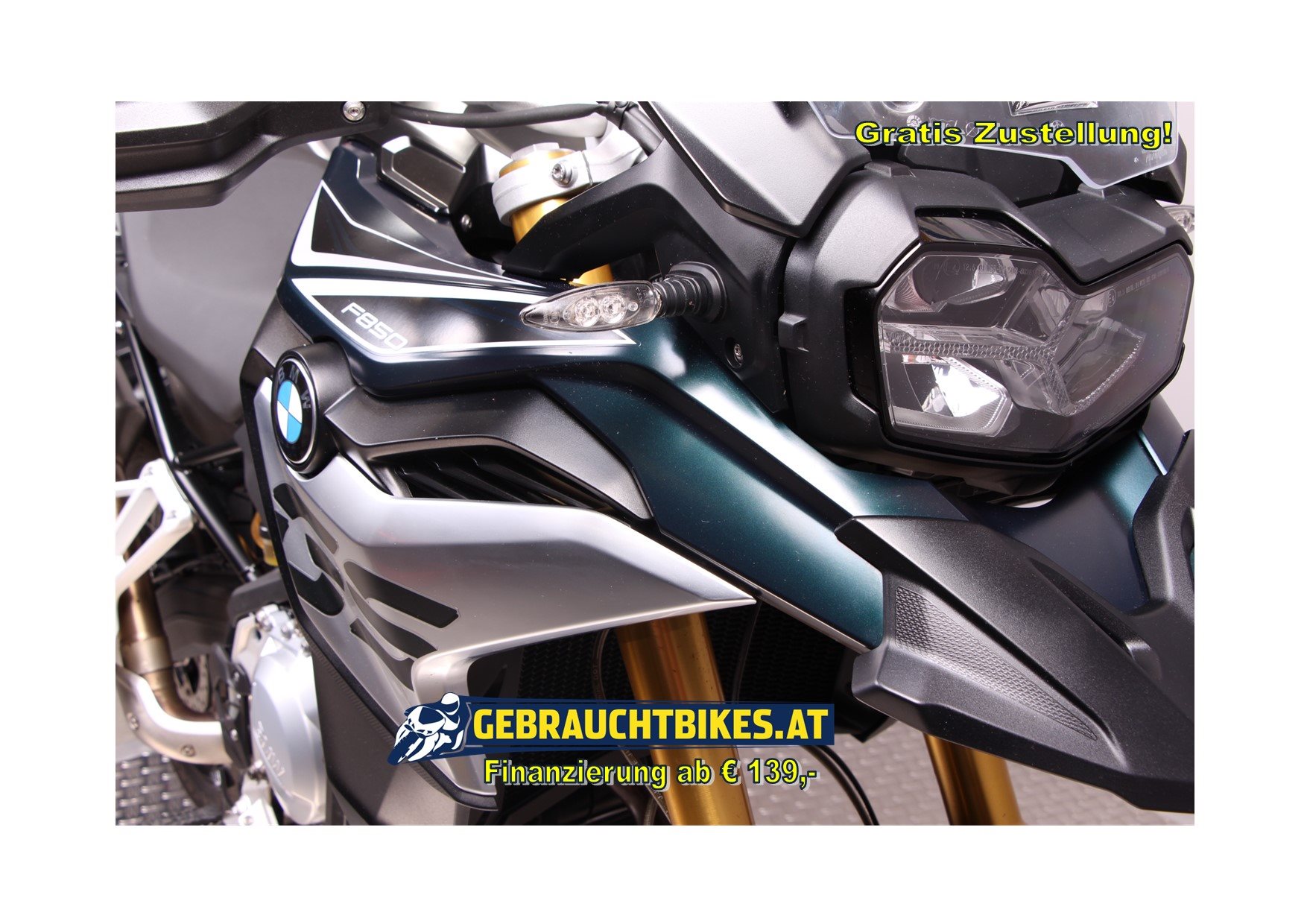BMW F 850 GS Motorrad, gebraucht