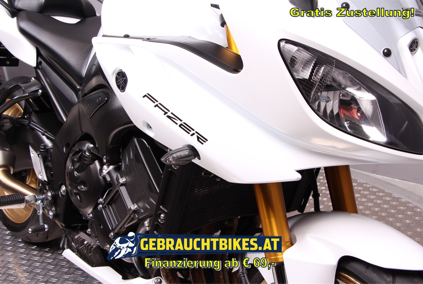 Yamaha FZ-8S Fazer Motorrad, gebraucht