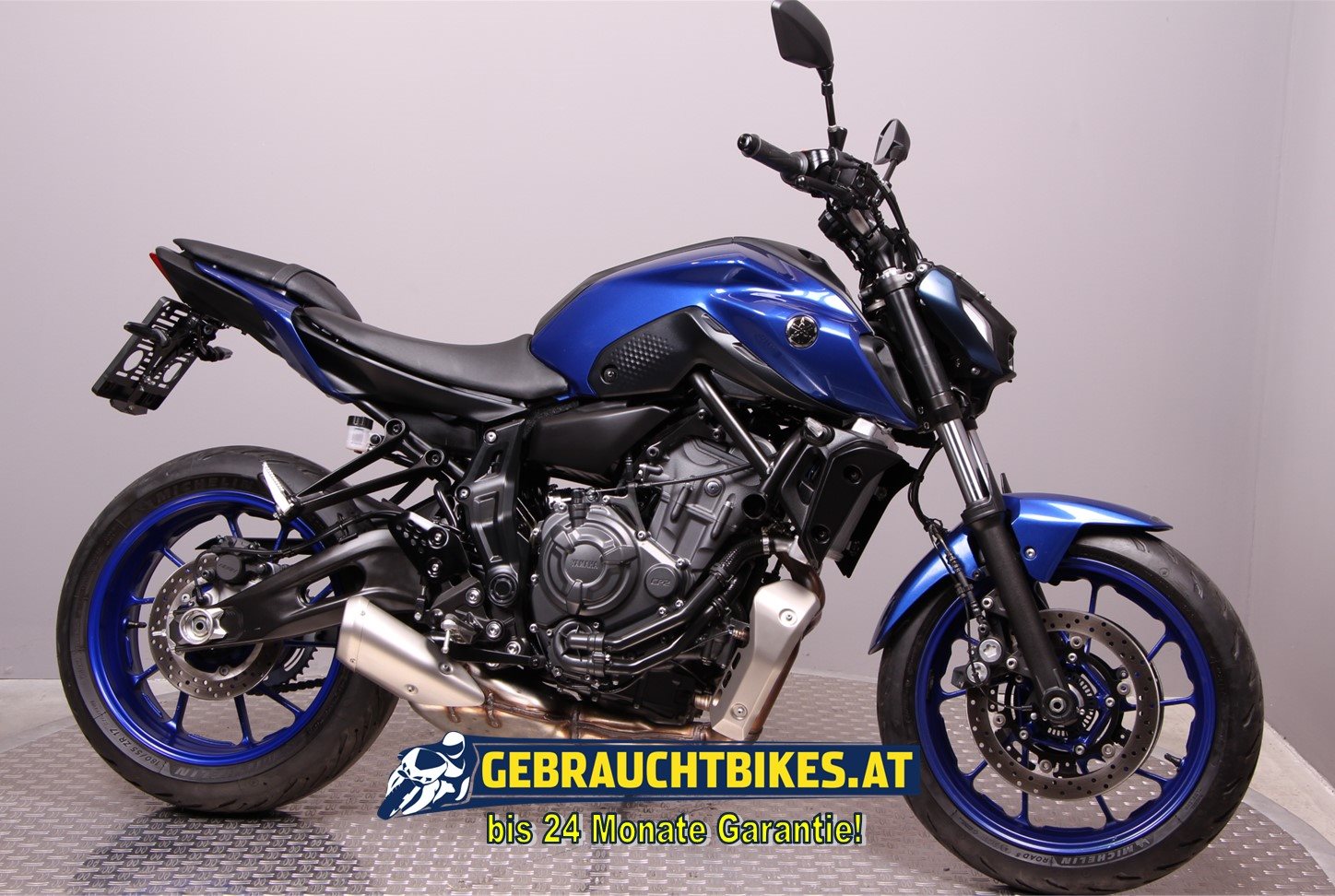 Yamaha MT-07 Motorrad, gebraucht