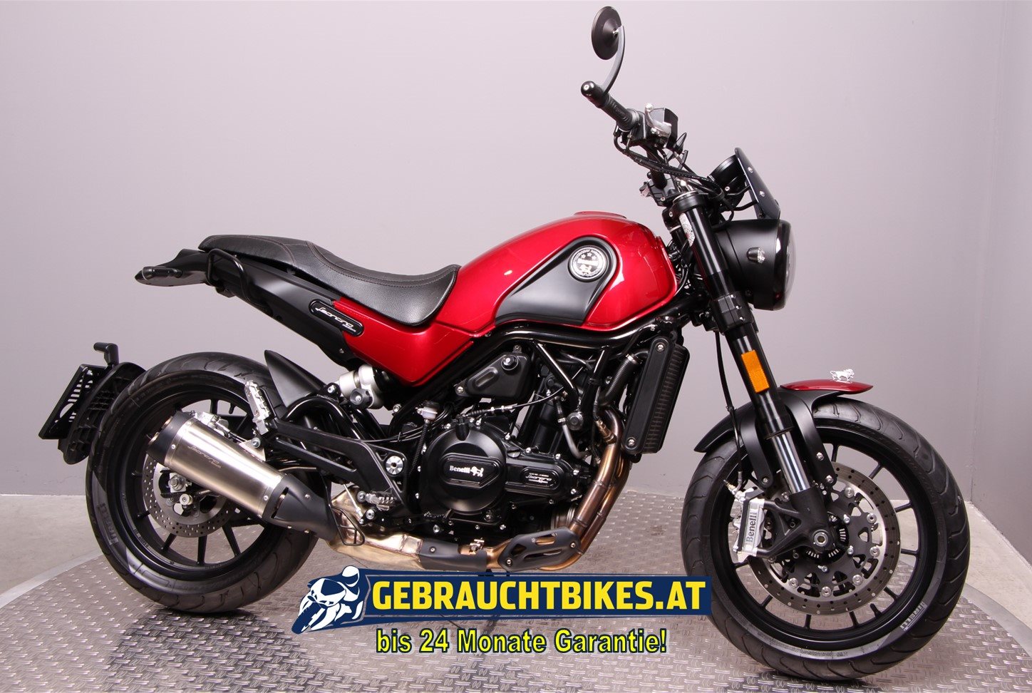 Benelli Leoncino 500 Motorrad, gebraucht