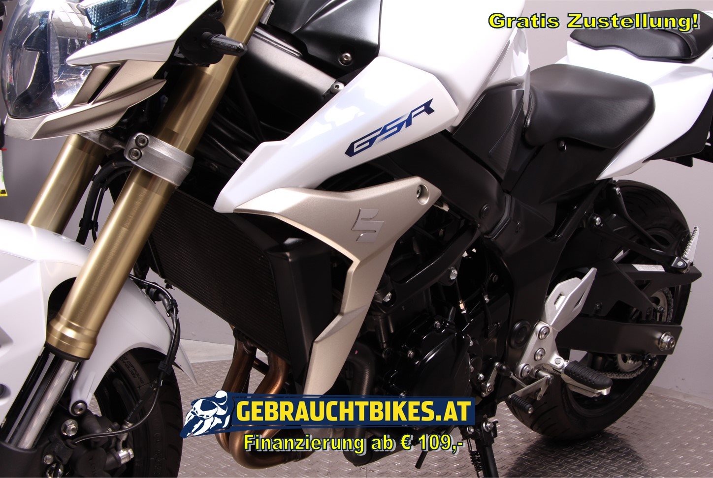 Suzuki GSR 750 Motorrad, gebraucht