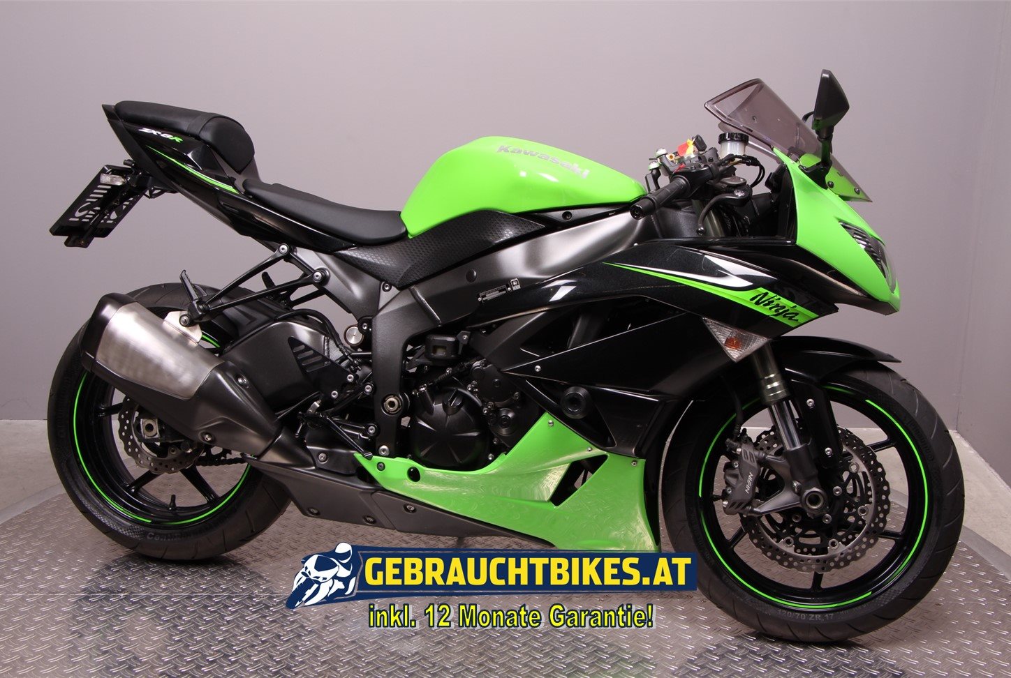Kawasaki Ninja ZX-6R Motorrad, gebraucht