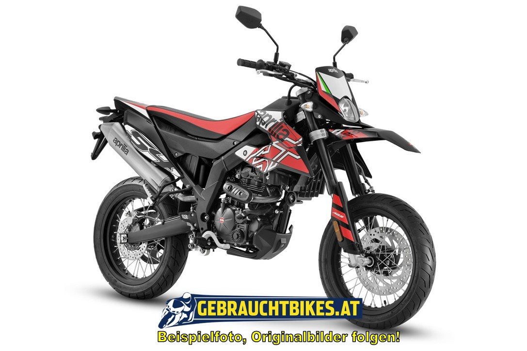 Aprilia SX 125 Supermoto Motorrad, gebraucht