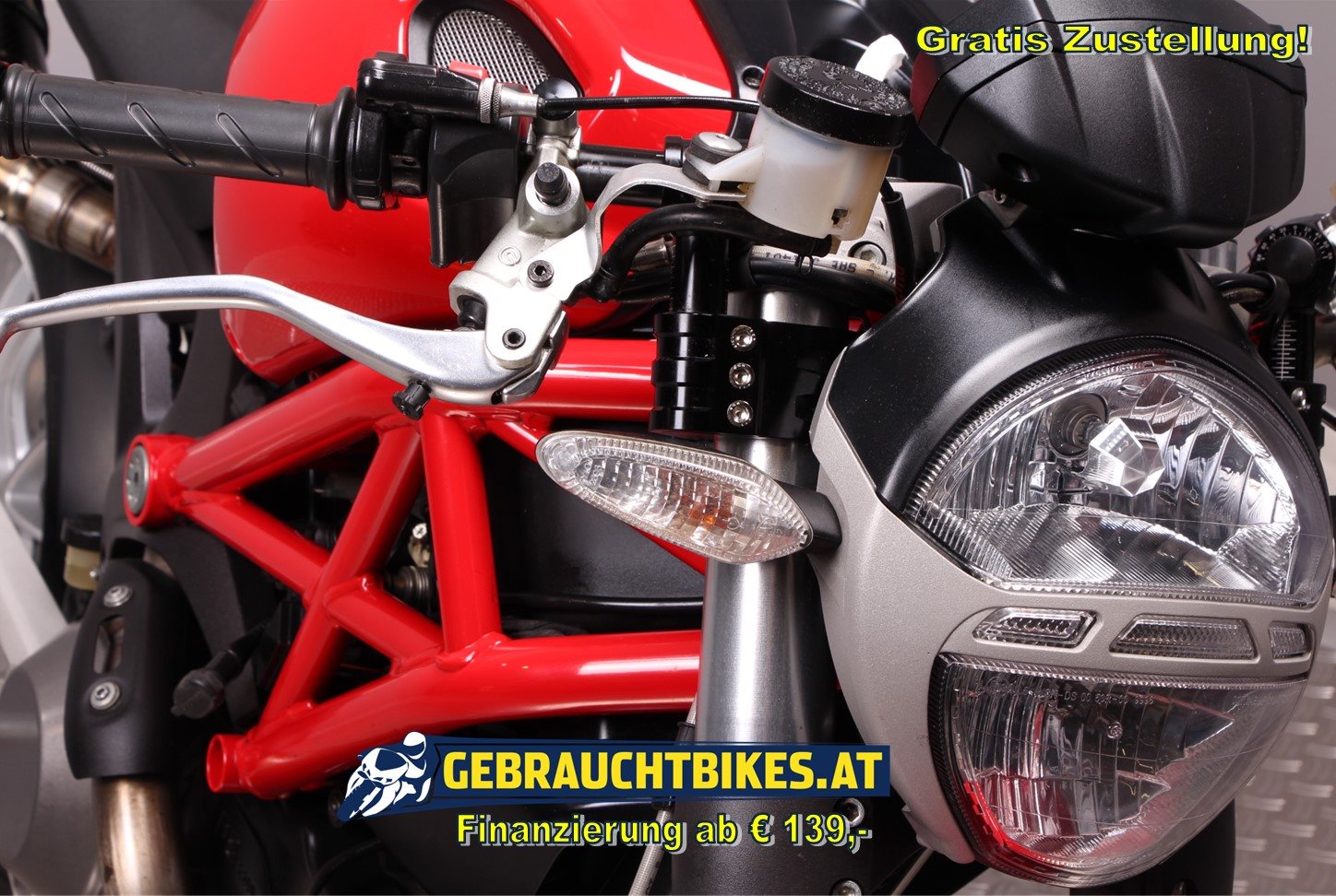 Ducati Monster 1100 Motorrad, gebraucht