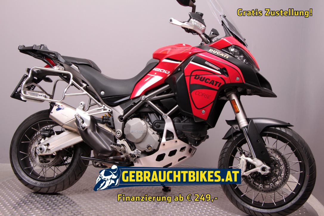 Ducati Multistrada 1200 Enduro Motorrad, gebraucht