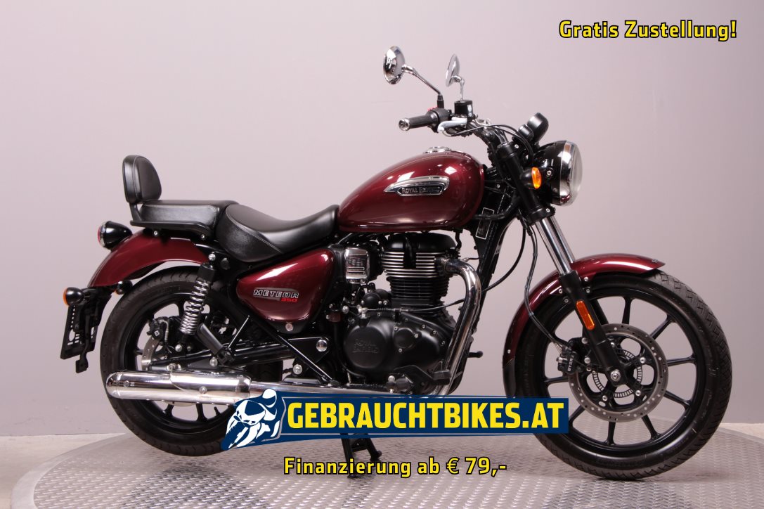 Royal Enfield Meteor 350 Motorrad, gebraucht
