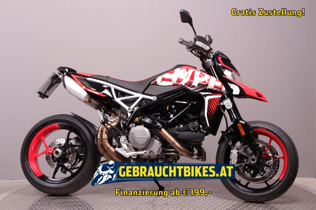 Ducati Hypermotard 950 RVE Motorrad, gebraucht