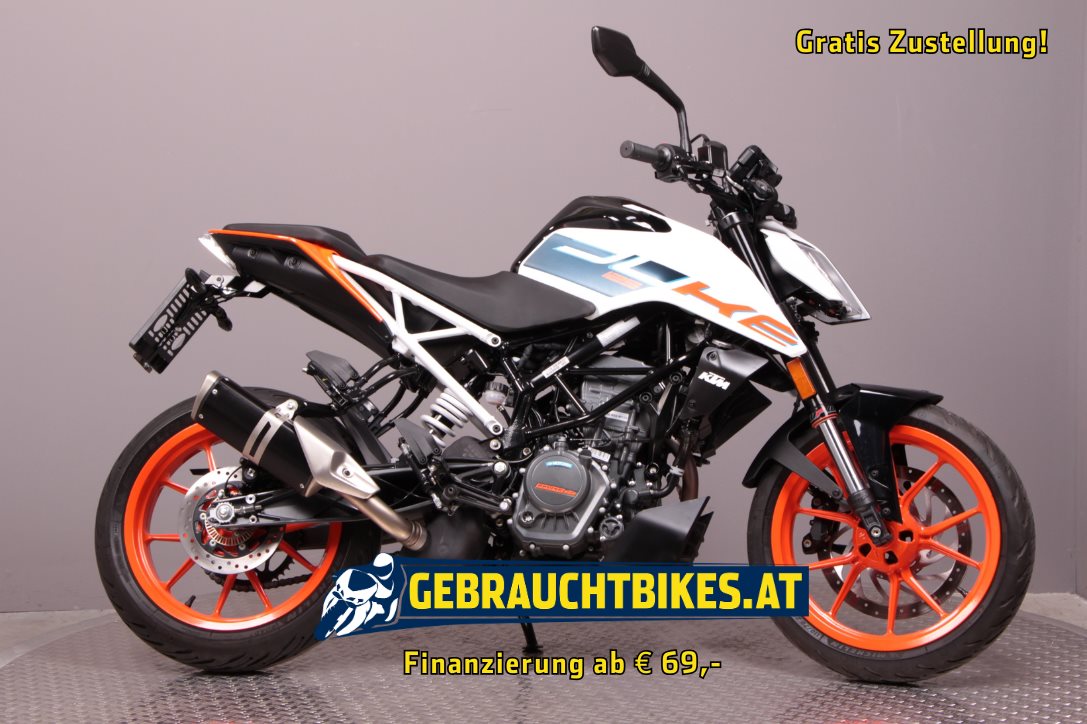 KTM 125 Duke Motorrad, gebraucht