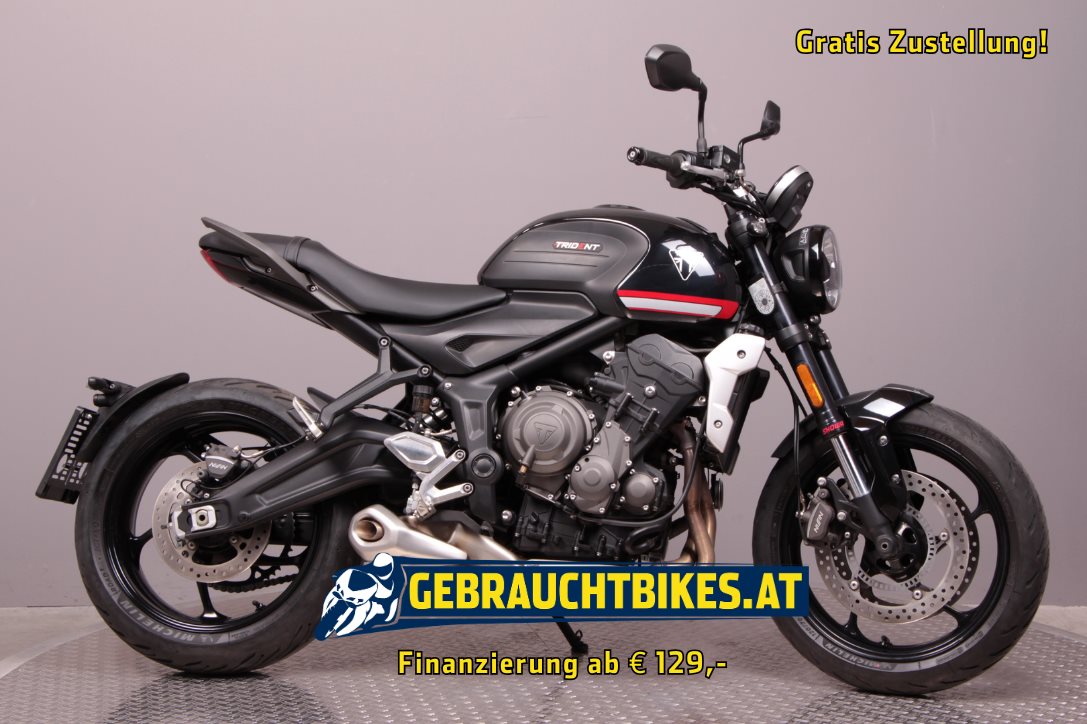 Triumph Trident 660 Motorrad, gebraucht