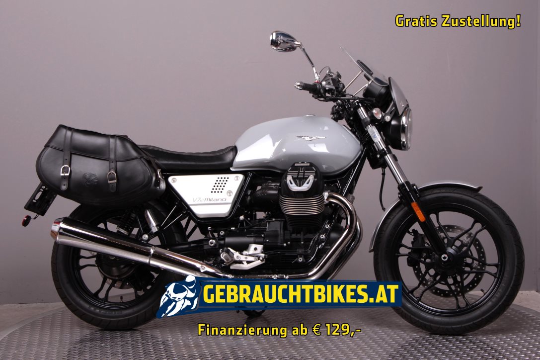 Moto Guzzi V7 III Milano Motorrad, gebraucht