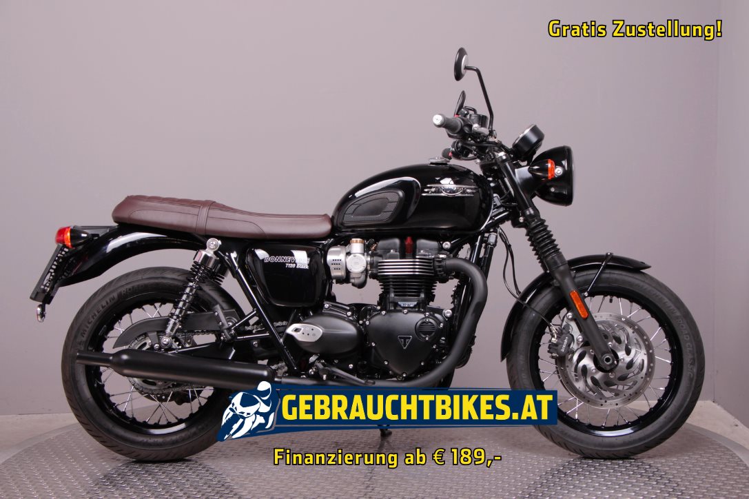 Triumph Bonneville T120 Black Motorrad, gebraucht