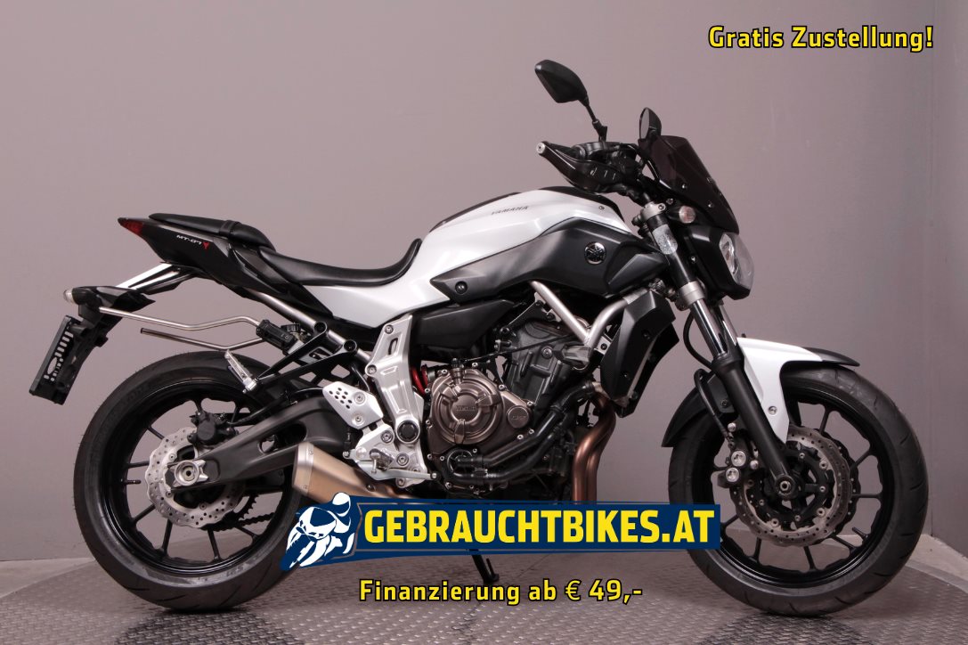 Yamaha MT-07 Motorrad, gebraucht