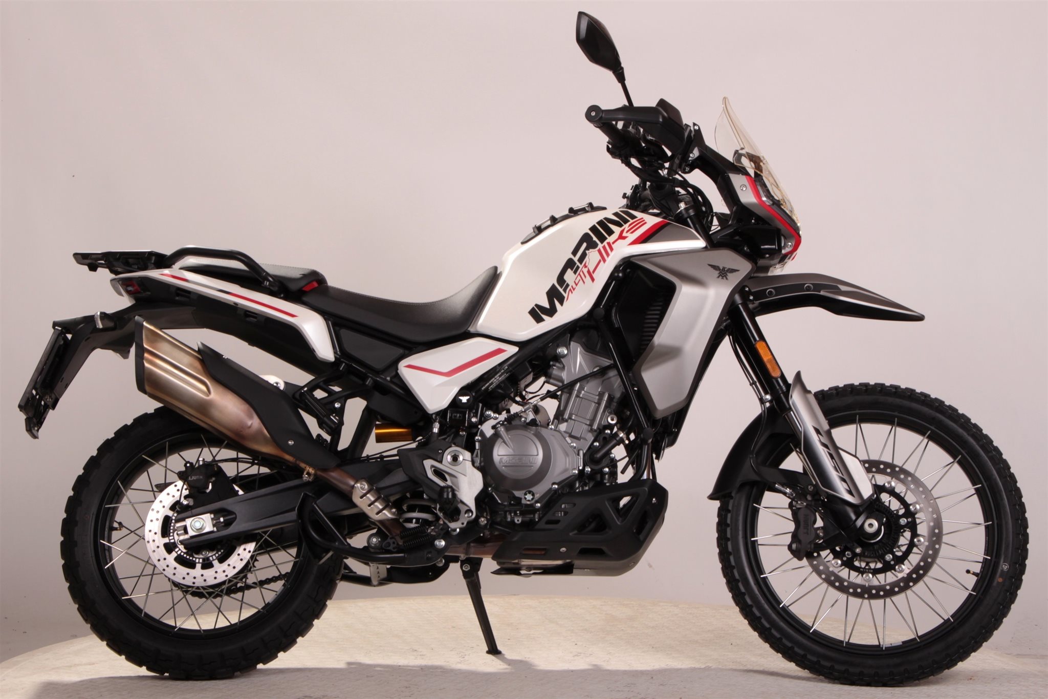 Moto Morini Alltrhike 450 Motorrad, gebraucht
